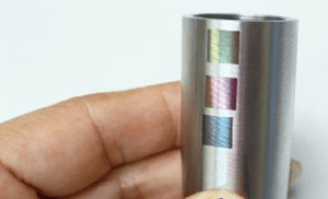 Color Marking With Fiber Lasers