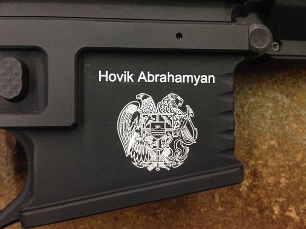 laser engraving firearms