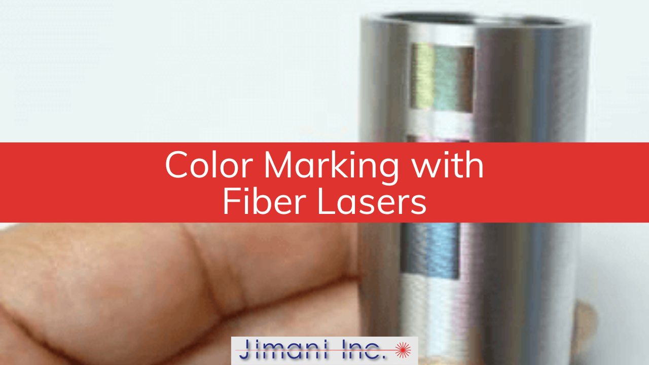 Color Marking with Fiber Lasers